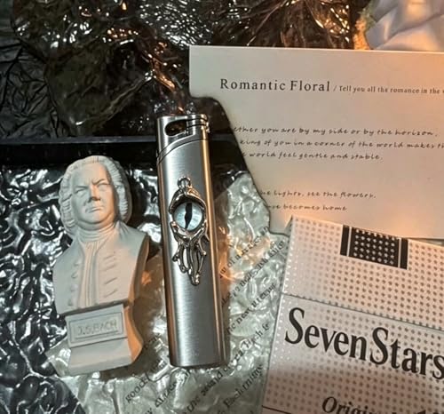 Encendedor portátil ultradelgado de butano con llama jet miniatura 3
