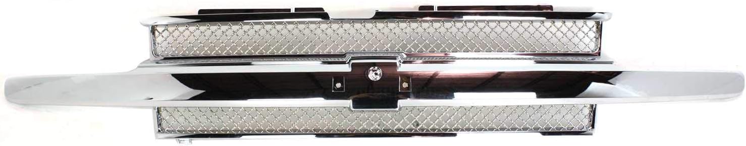 Garage-Pro Grille Assembly Compatible with 2002-2005 Chevrolet Trailblazer, Chevrolet Trailblazer EXT Chrome Shell and Insert