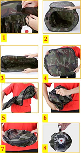 Jffcestore Portable Airsoft Target Slingshot Target Box Collection Box Slingshot Ammo Catch Silencer With Bb Trap #TOP6