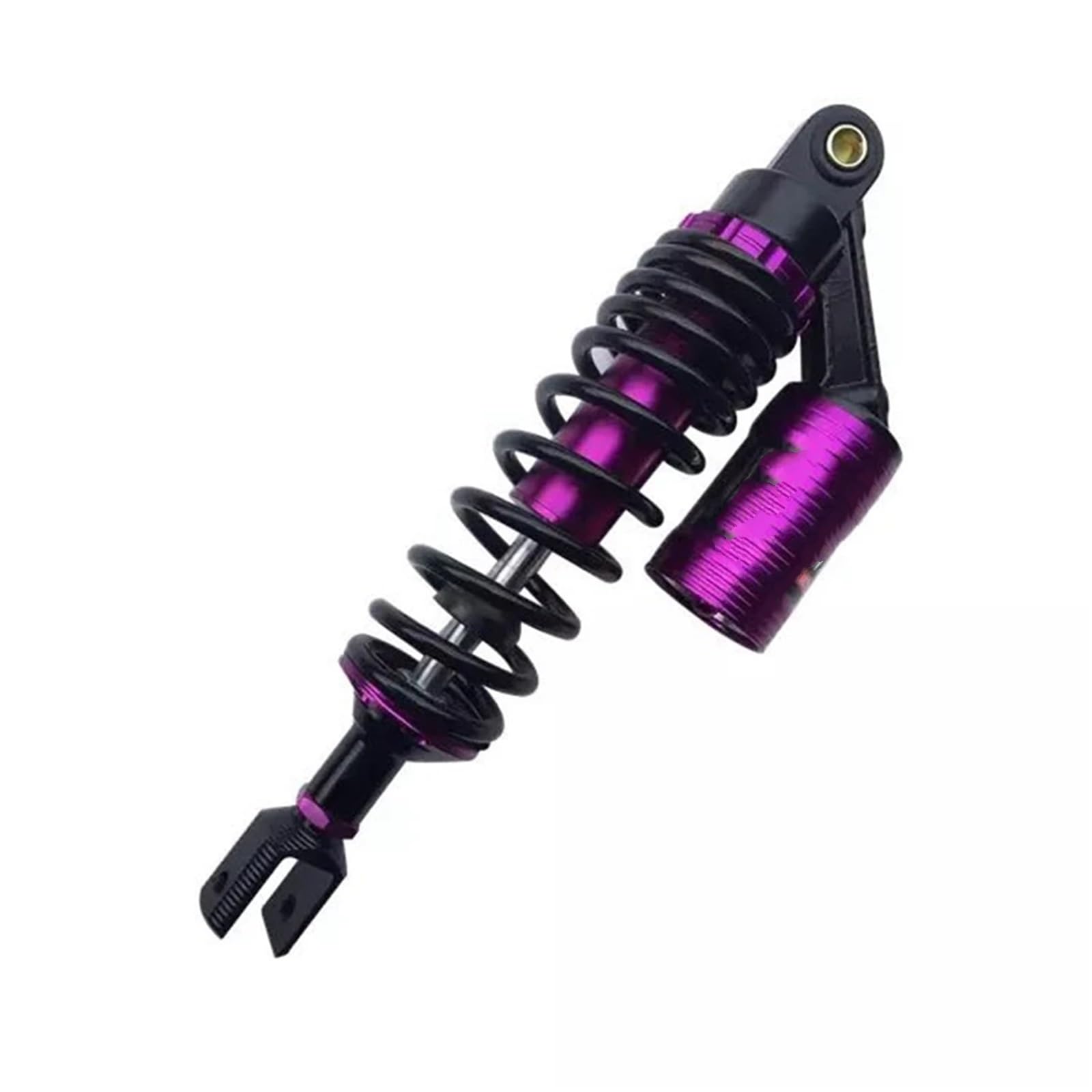 Motocykle amortyzatora Uniwersalny motocyklowy hydrauliczny amortyzator gazowy tylne zawieszenie pasuje do Yamaha Moto Scooter ATV BWS MAX Aerox amortyzator Air Suspension(PURPLE)