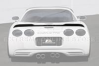Vista 2 de Repuesto para todos los modelos Chevrolet Corvette C5 1997-2004 ZR1 Alerón de ala de tapa trasera de estilo extendido (plástico ABS, negro mate)