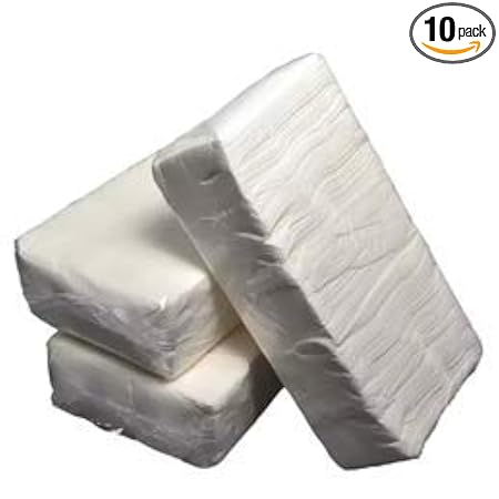 Nice Touch Facial Tissue Box Refill | Car Box Refill | 1000 Pieces | Pack of 10 X 100 | Suitable for All Skin Types