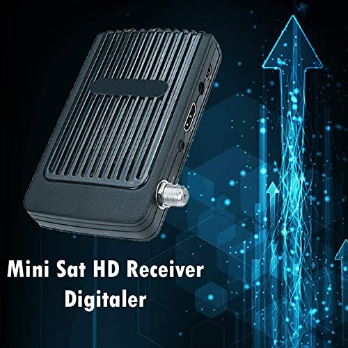 hd-line Sat HD Receiver Digitaler - (HDTV, DVB-S/S2, Full HD 1080P) [HDMI, 2X USB 2.0, voorgeprogrammeerd voor Astra Hotbird Turquoise) - Image 5