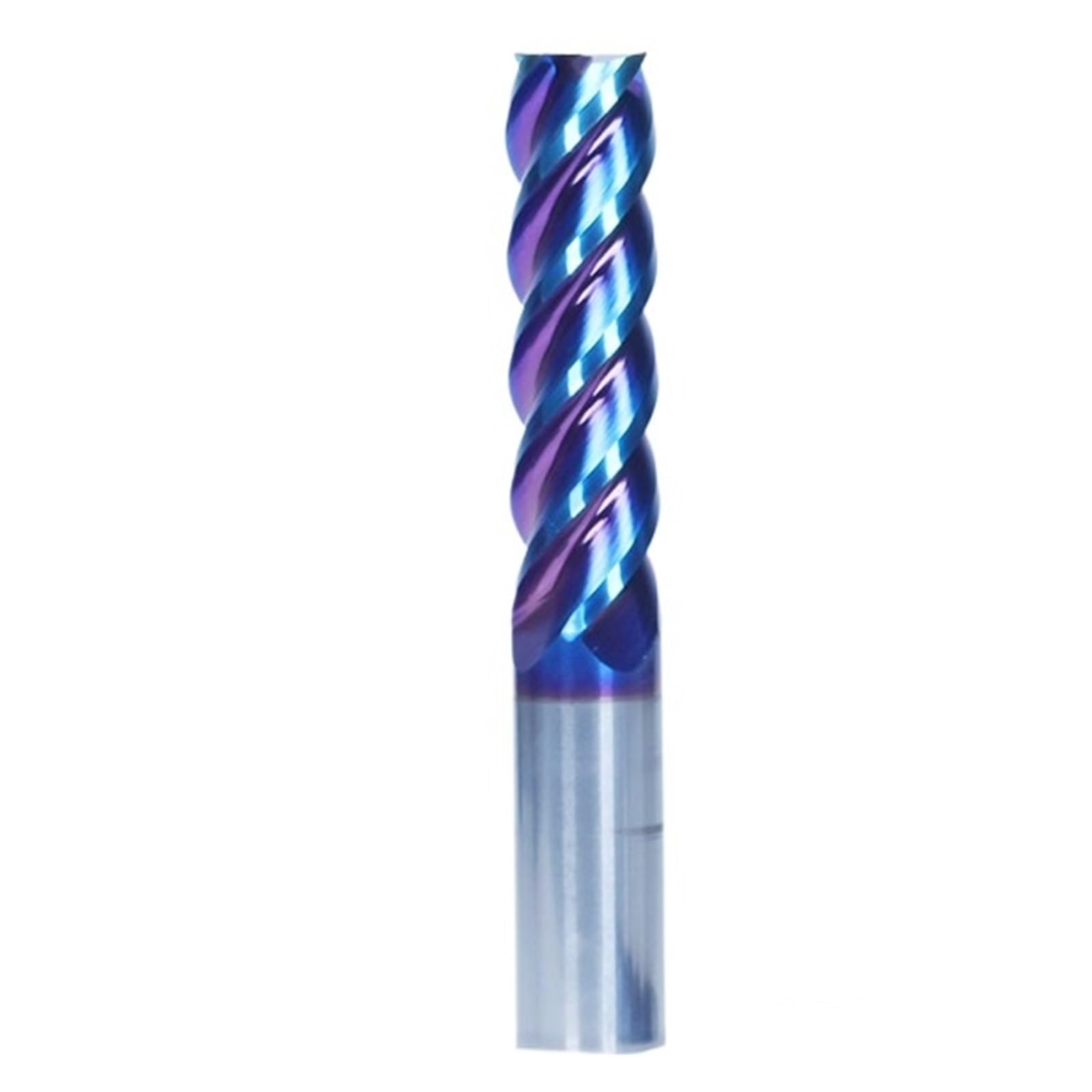 1pc HRC65 frez trzpieniowy z węglików spiekanych 4 ostrza ze stali wolframowej 46mm 8mm do drewna nierdzewnej tytanu CNC klucz router Bit maszyna cięcia narzędzia(D16X75X150LX4F)