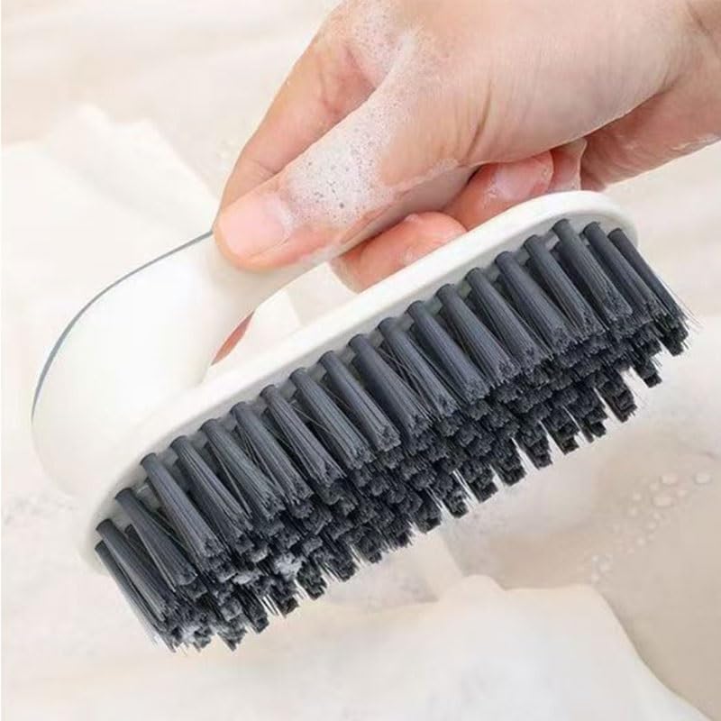 Household Shoe Brush Multi Purpose Cleaning Home Soft Bristled(Navy Blue)