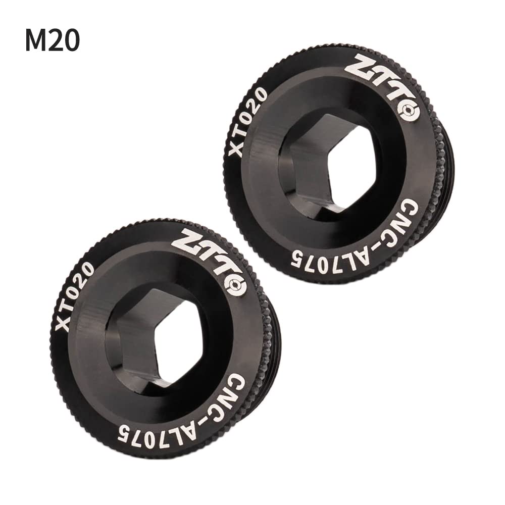 Kurbelschraube Fahrrad Aus Aluminiumlegierung - Schwarz - Für Shimano Kurbelgarnituren