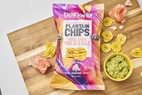 Barnana Organic Plantain Chips - Variety Pack - 5 Ounce, 4 Pack Plantains - Barnana Salty, Crunchy, Thick Sliced Snack - Best Chip For Your Everyday Life - Cooked In Premium Coconut Oil #TOP2