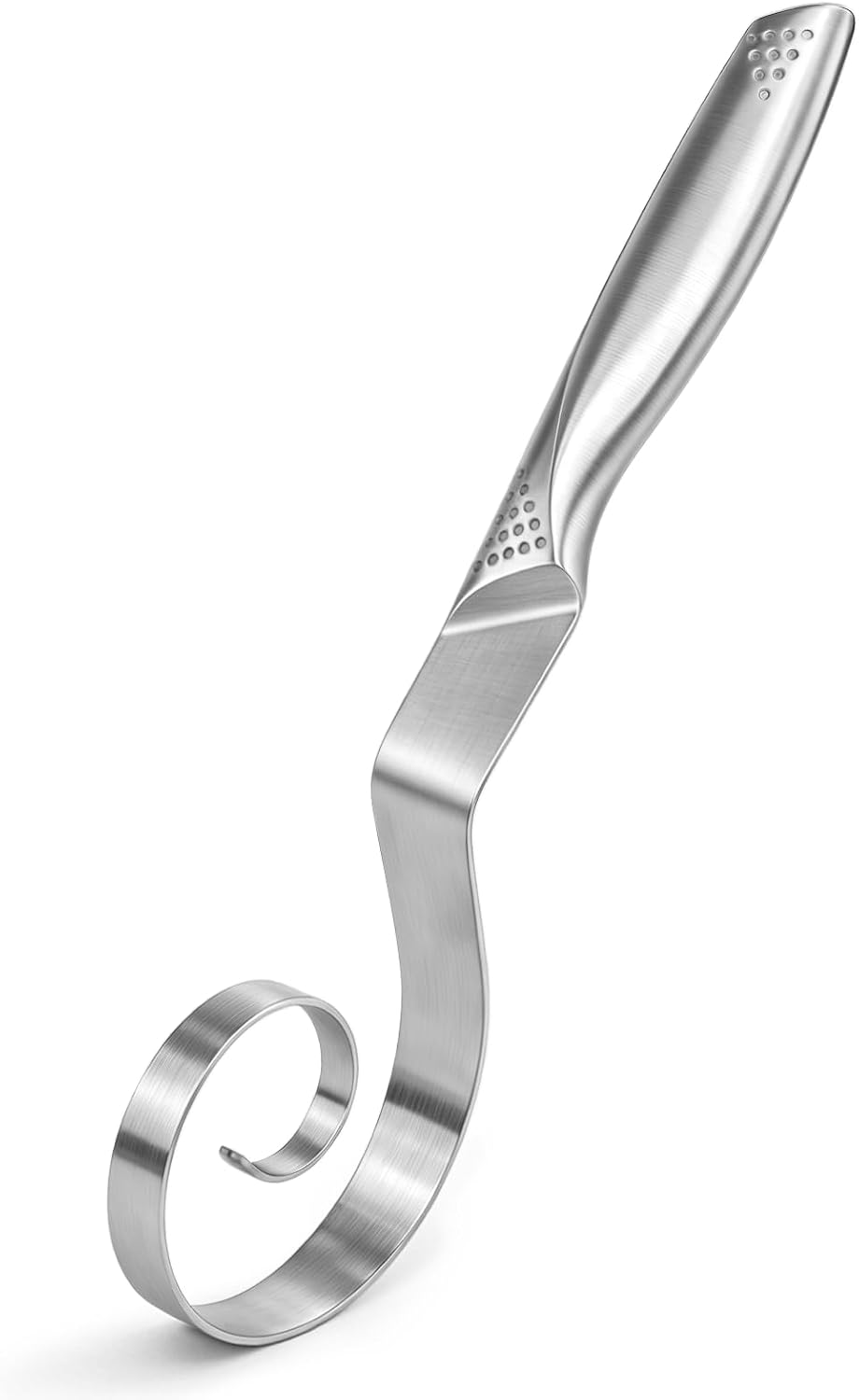 9.9" Seamless Danish Dough Whisk Metal Dutch Bread Sourdough Whisk