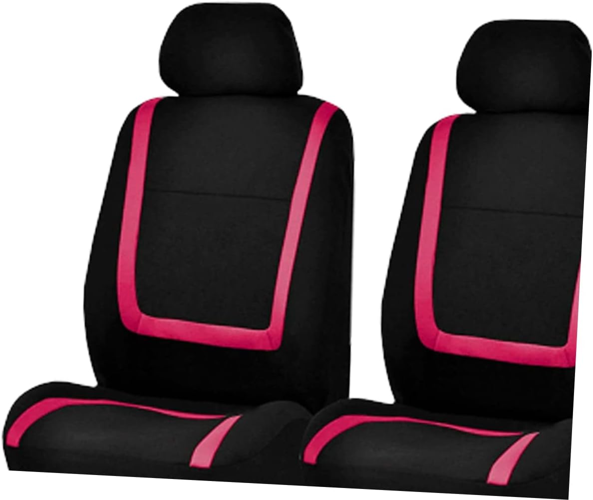 Mikinona 4pcs Thick Car Seat Cover Auto Seat Cover Protector Mat for Car Protector Interior Accessory