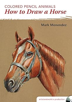 DVD Colored Pencil Animals - How to Draw a Horse Book