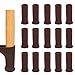 Parka Calzini Elastici per Gambe di Sedie, 16 pcs Calzini per Sedia, Proteggi-pavimento Gambe Sedia, Copri Piedini per Sedia, Antiscivolo Cuscinetti Tappi Copertina per Anti Scratch (Marrone)