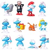 ü ei sammlung ebay Figur Schlümpfe Set: Diese Mini Figuren enthält 12 verschiedene Charaktere, die Größe ist etwa: 3cm-5cm, kleine und exquisite Mini Figuren Topper für Kuchen, niedliche Charaktere, verschiedene Stile, es ist eine der besten Entscheidungen für benutzerdefinierte Dekoration