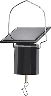 Wind Spinner Motor Solar Powered Mobile Rotating Hanging Ornament Outdoor for Garden Yard Chimes, Eco-Friendly Energy Operated Display (1 Pcs)