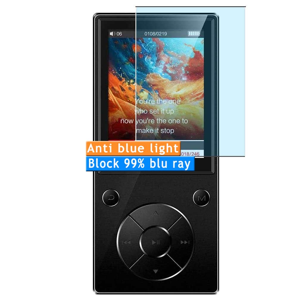 Vaxson3-Pack Anti Blue Light Screen Protector, compatible with ChenFec C11 MP3 Player, TPU Guard Film Protectors Sticker [NOT Tempered Glass] New