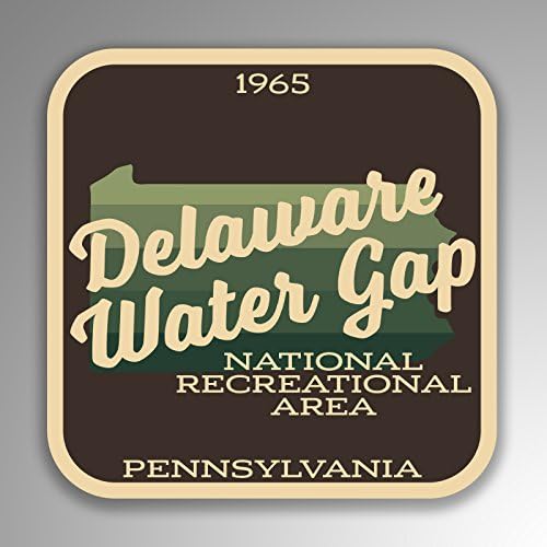 JMM Industries Delaware - Adhesivo decorativo para zona de recreación de agua, 2 unidades, 4.0 x 4.0 in, vinilo de alta calidad, laminado protector