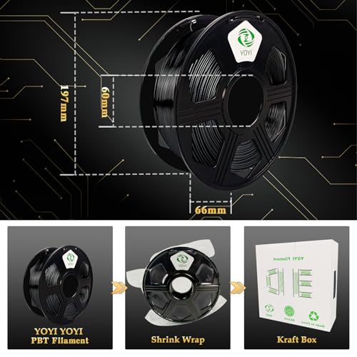 Snapklik.com : 3D Printer Filament, PBT Filament 1.75mm, Polyester ...