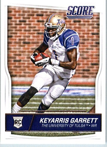 2016 Panini Score Football #416 Keyarris Garrett RC Tulsa Golden Hurricane