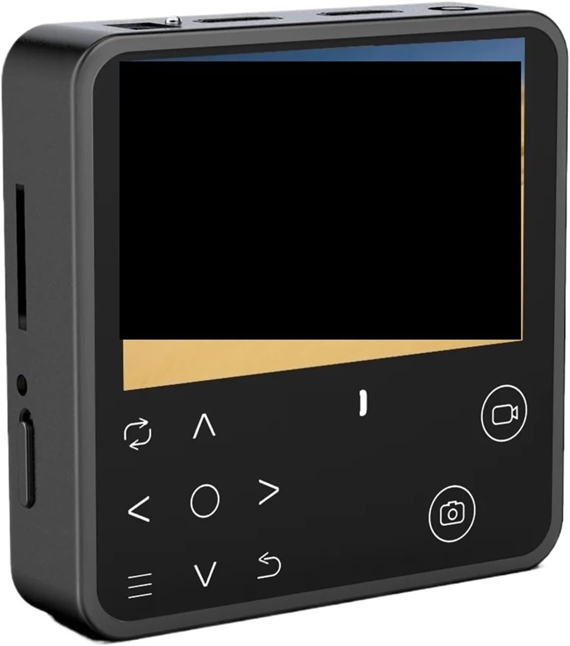 HD Video Recorder Box SDI Camera HDMI Game Capture to SD Card W/LCD Screen Display 1080P 60fps Video Recording Device