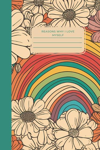 Reasons Why I Love Myself: Retro Composition Themed Journal