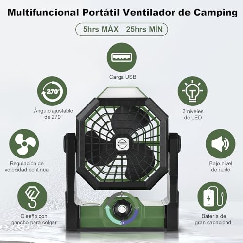 La mejor comparación de Ventilador portátil de esta semana. 21 Imagen adicional
