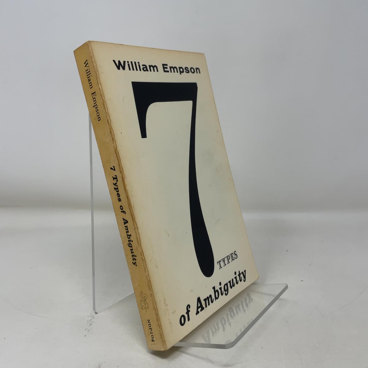 Buy Seven Types of Ambiguity — BookShops.in