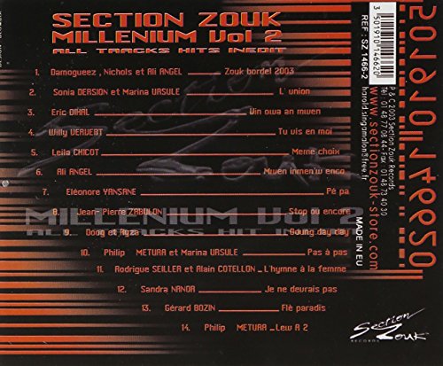 Section Zouk: Millenium 2 / Various – vue 2