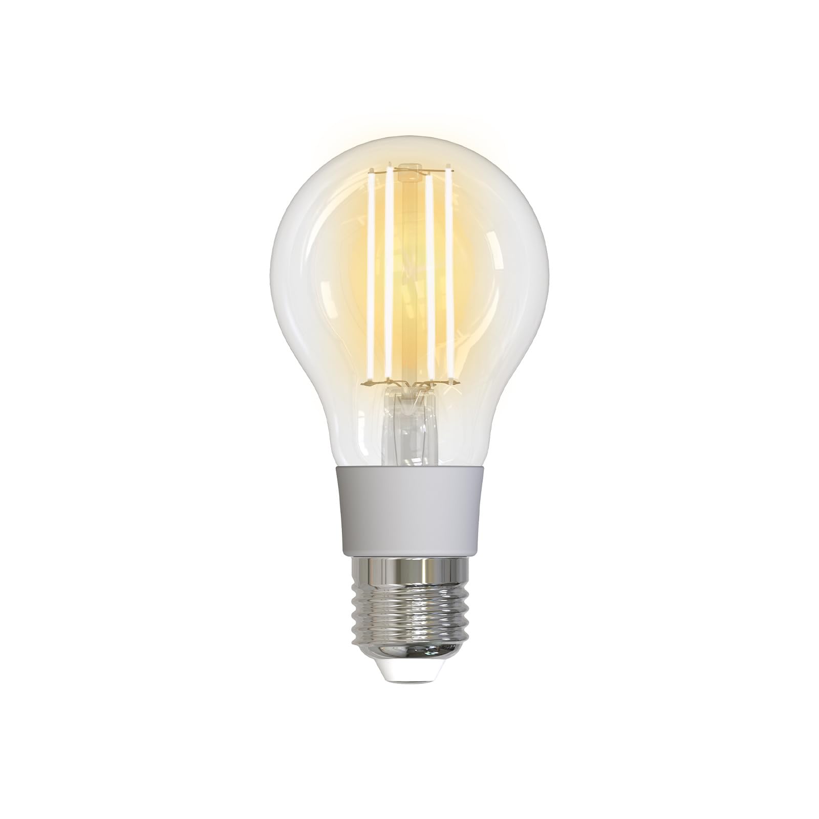 Bombilla LED, Tuya Wifi E27 7W Bombilla De Filamento Inteligente Lámpara De Luz LED Iluminación Regulable Vida Inteligente Alexa Control De Voz 2700K-6500K,2 pcs