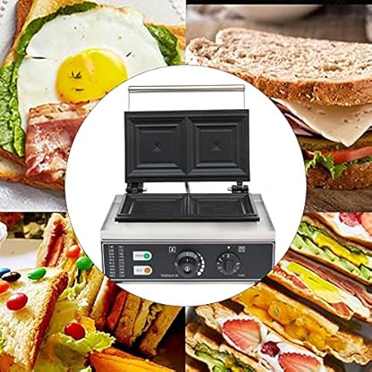 1500W Sandwichmaker 3 IN 1 Waffeleisen Sandwichtoaster,Kontaktgrill für Sandwich,Waffeln,Fleisch,Leicht zu reinigen – Bild 6