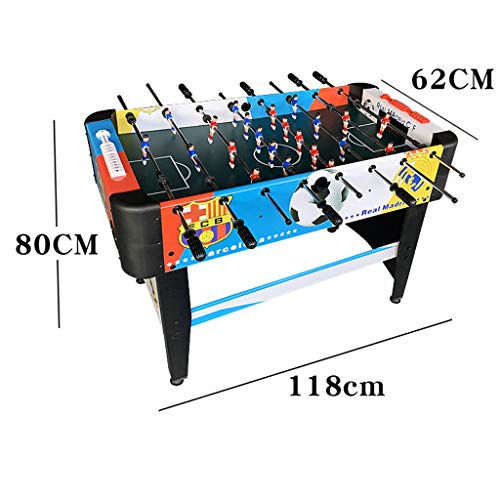 NOALED Professioneller Fußballtisch, Tischfußballspiel mit 8 Reihen, Wettbewerbsgröße, 118 x 62 x 80 cm, für Spielhallen, Spielzimmer, Bars, Partys, Familienabende – Bild 5