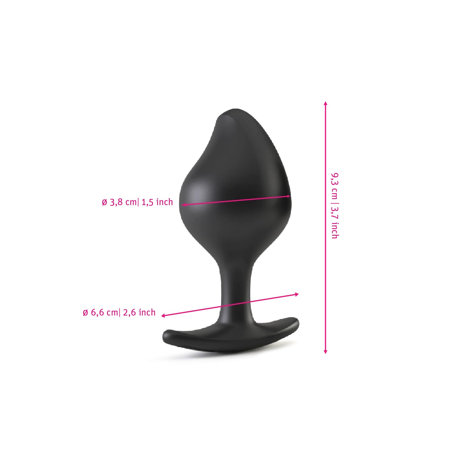 Mystim Rocking Vibe Small 46272, Schwarz