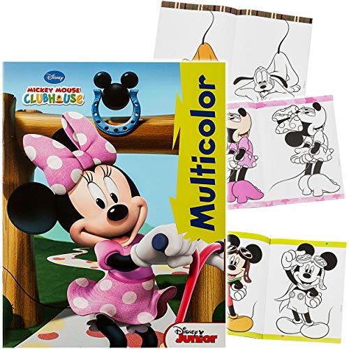 alles-meine.de GmbH 32 Seiten großes XL Malbuch - A4 - Minnie Mouse & Mickey - mit bunten Malvorlagen - Dickes…