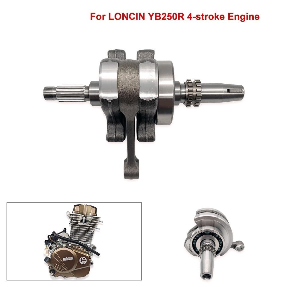 pezzo distribuzione motore Adatto per Loncin YB250R Gruppo Albero Motore Albero Motore Biella KEWS K23 Motore a 4 tempi Motocross Dirt Bike Parti