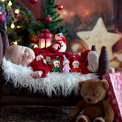 6 Muñecas Navideñas Baby con Bolsas de Terciopelo miniatura 7