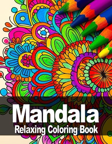 Mandalla Relaxing Coloring Book