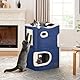 YITAHOME Katzenhaus Indoor, Katzenbett für Indoor-Katzen, Katzentonne, Katzenhöhle, Kratzbaum Klein mit Plattform, Katzenmöbel, Katzenbett Höhle, katzenhöhlen, Katzenbetten (Blau)