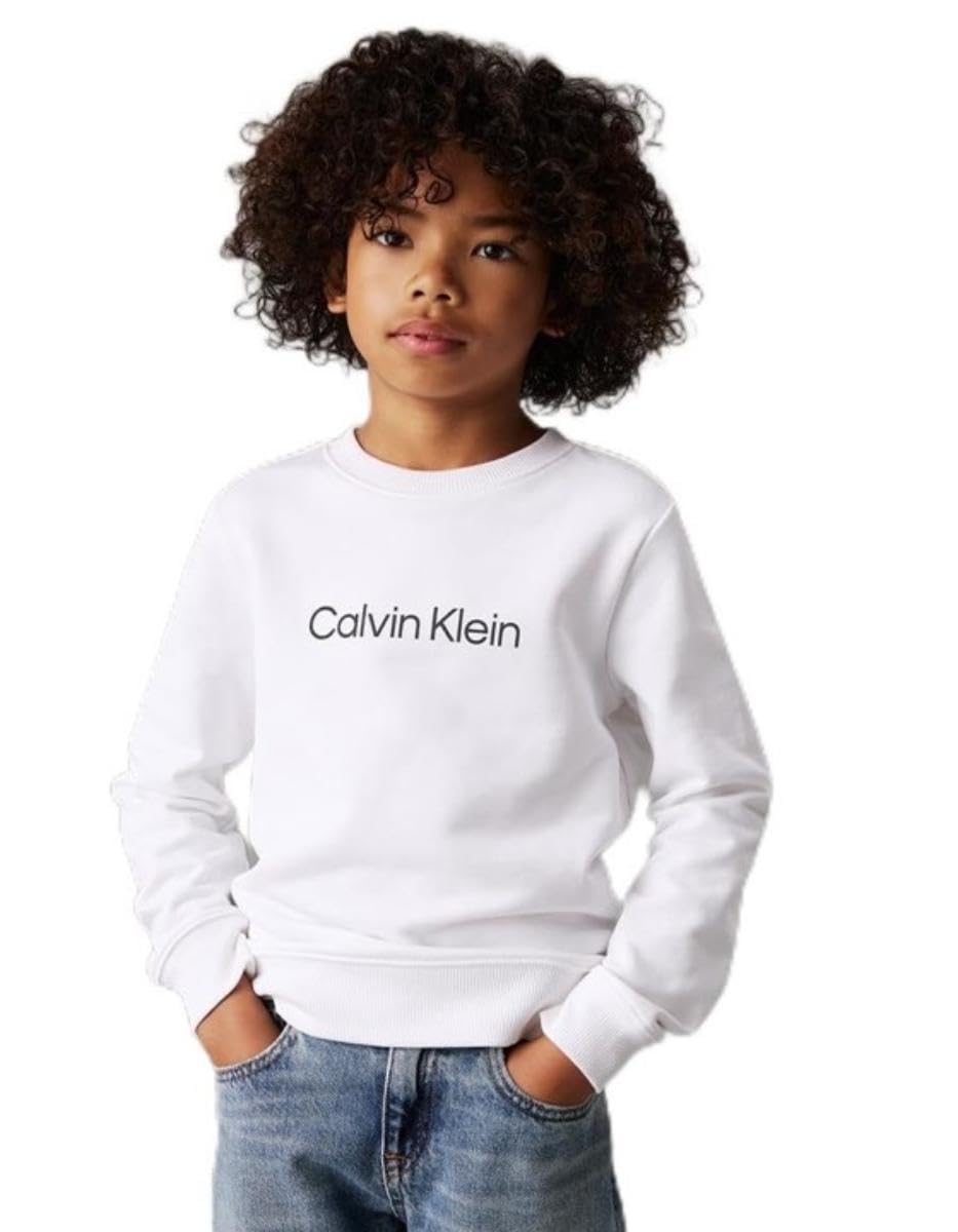 Calvin Klein Unisex Kid's Logo Sweatshirt