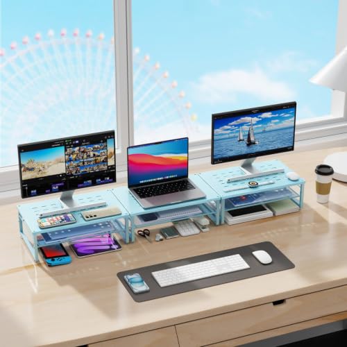 Image of gianotter 2-Tier Metal Monitor Stand Riser