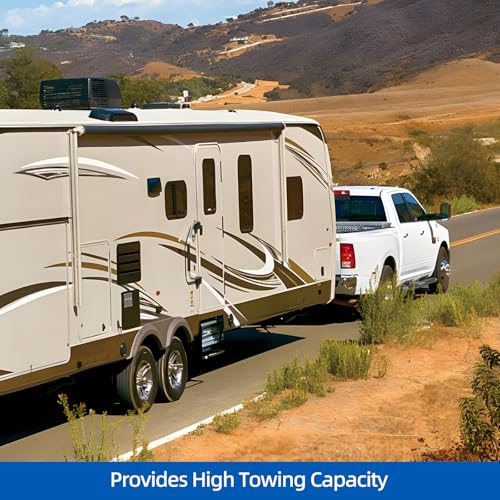 Image of Dollate Weight Distribution Hitch with Sway Control Bar, 14000lbs Towing Weight Distributing Hitches Kit, Anti Sway Control Hitch for Travel Trailer Camper, 2-Inch Shank, 2-5 /16-Inch Ball