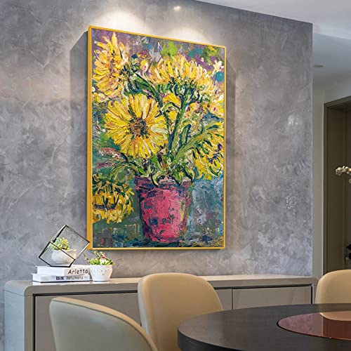 Peinture Van Gogh Tournesols sur toile haute qualité peinte à la main