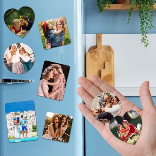 Imán personalizado rectángulo para nevera, 1 pieza