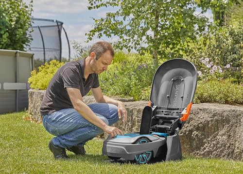 Gardena Garage für Mähroboter: Garage für Rasenmäher - 6