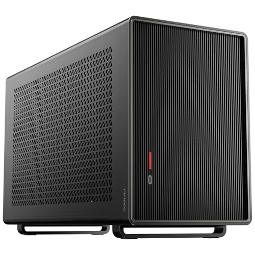 Antec Performance 1 M ubN t@͊܂܂Ă܂ GAt[\bhpl RTX40Ή 140mm t@2{ T|[g PCIe 4.0CU[P[u CNC & A~jE Type-C Mini ITX Q[