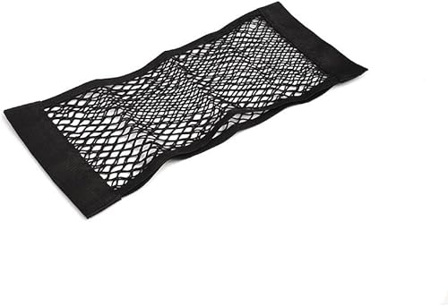Miniatura 7 de MCARCAR KIT Organizador universal del maletero del asiento trasero de la parte trasera de la red de malla de carga de nylon flexible