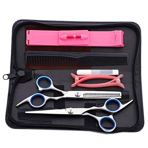 Preisvergleich Produktbild Empty Friseurschere eingestellt Friseur Haushaltsfriseurschere flach geschnitten Zahn Scherentzähung Scher GAGEAA