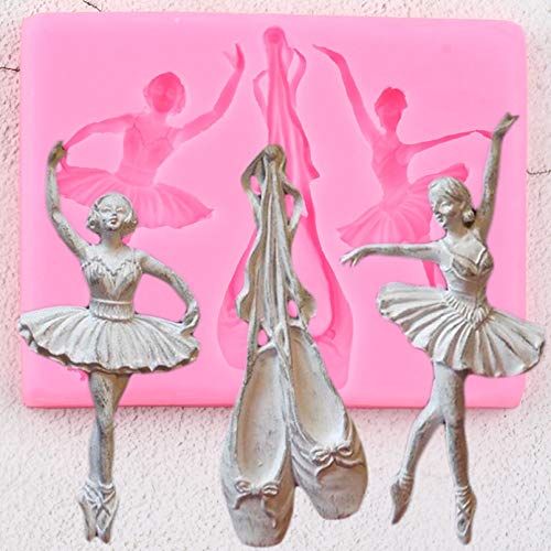 YEZIDE 3D - Ballett - Schuhe Silikon Formen Tänzer Cover