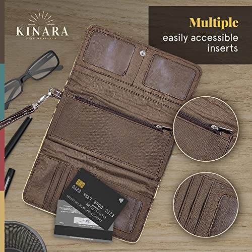 Kinara Sonoita Wallet – Southwestern Native American Design – Beautiful and Unique Pattern – Fine Weaving – Stylish and Functional Clutch3