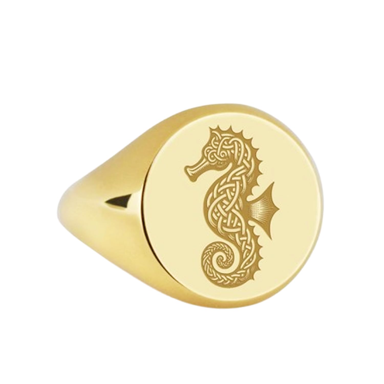 Chevalière en argent sterling 925 durable qui ne verdit pas les doigts - 5