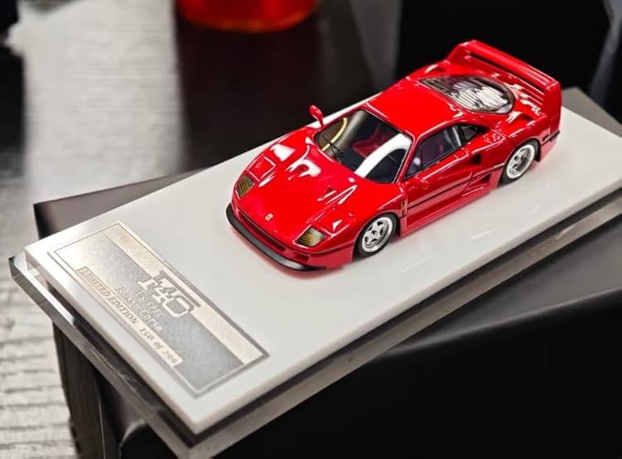 1/64 M64X フェラーリ　F40 lm Competizione 赤 1/64 M64X フェラーリ F40 lm Competizione 赤 - メルカリ