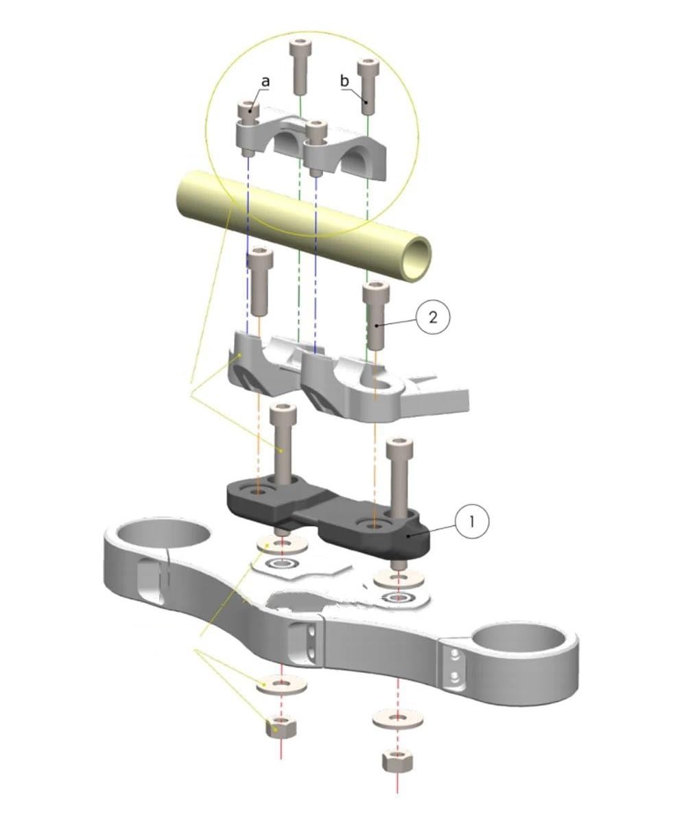 専用ページ オートバイライザー オートバイアクセサリー ハンドルバー