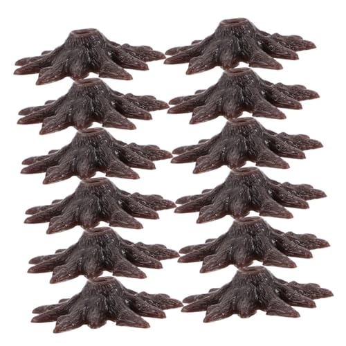 Abaodam 70 Pièces Bases pour Modèles Darbres Miniatures Supports UV pour Décor de Paysage Ferroviaire Faciles à Installer pour Maquettes et Artisanat